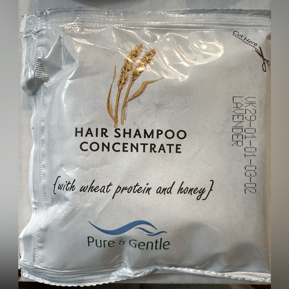 Shampoo  - concentrate (8) pouches